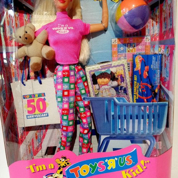 Barbie Special Edition 50th Anniversary Toys R Us Kid #18895 Vintage 1997 NRFB - Picture 5 of 12